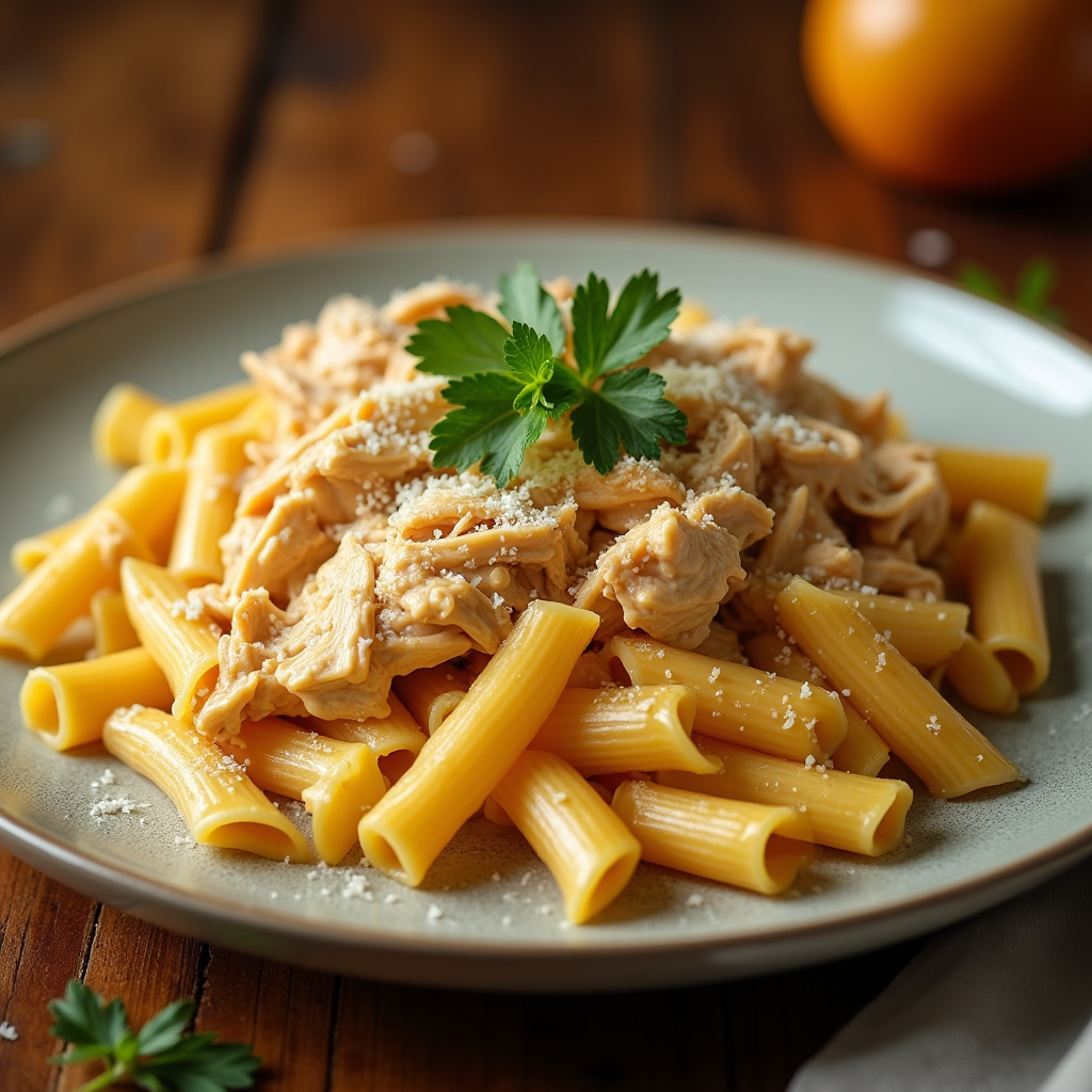 Best slow cooker chicken pasta recipe with 7 simple steps for dinner