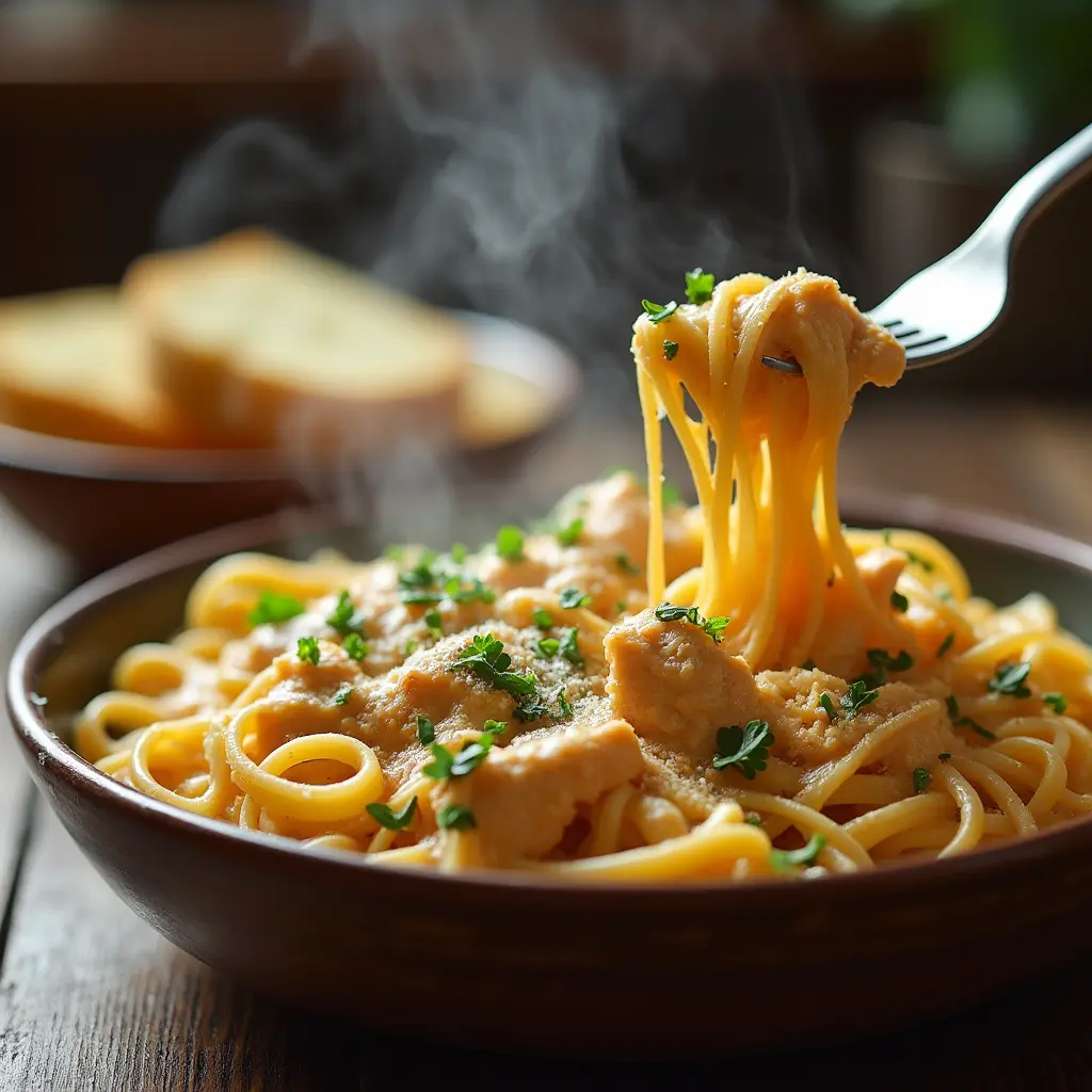 crockpot chicken pasta