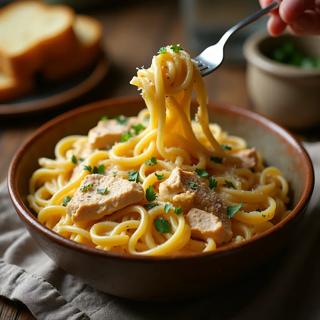 crockpot chicken pasta