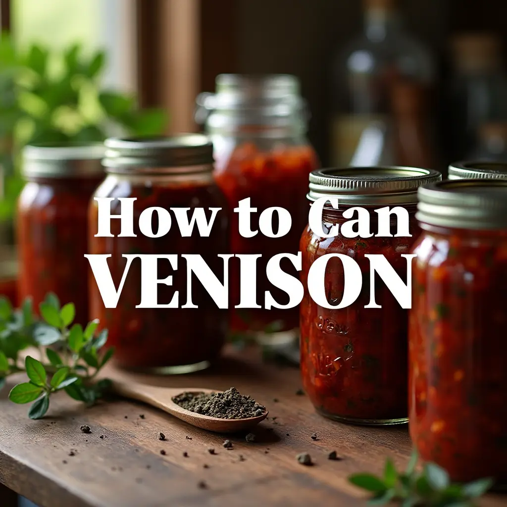 how to can venison